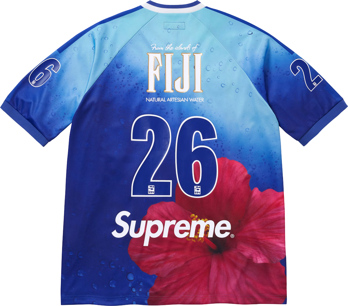 Supreme®/FIJI® Soccer Jersey SS26 – Multicolor – XL – Brand New