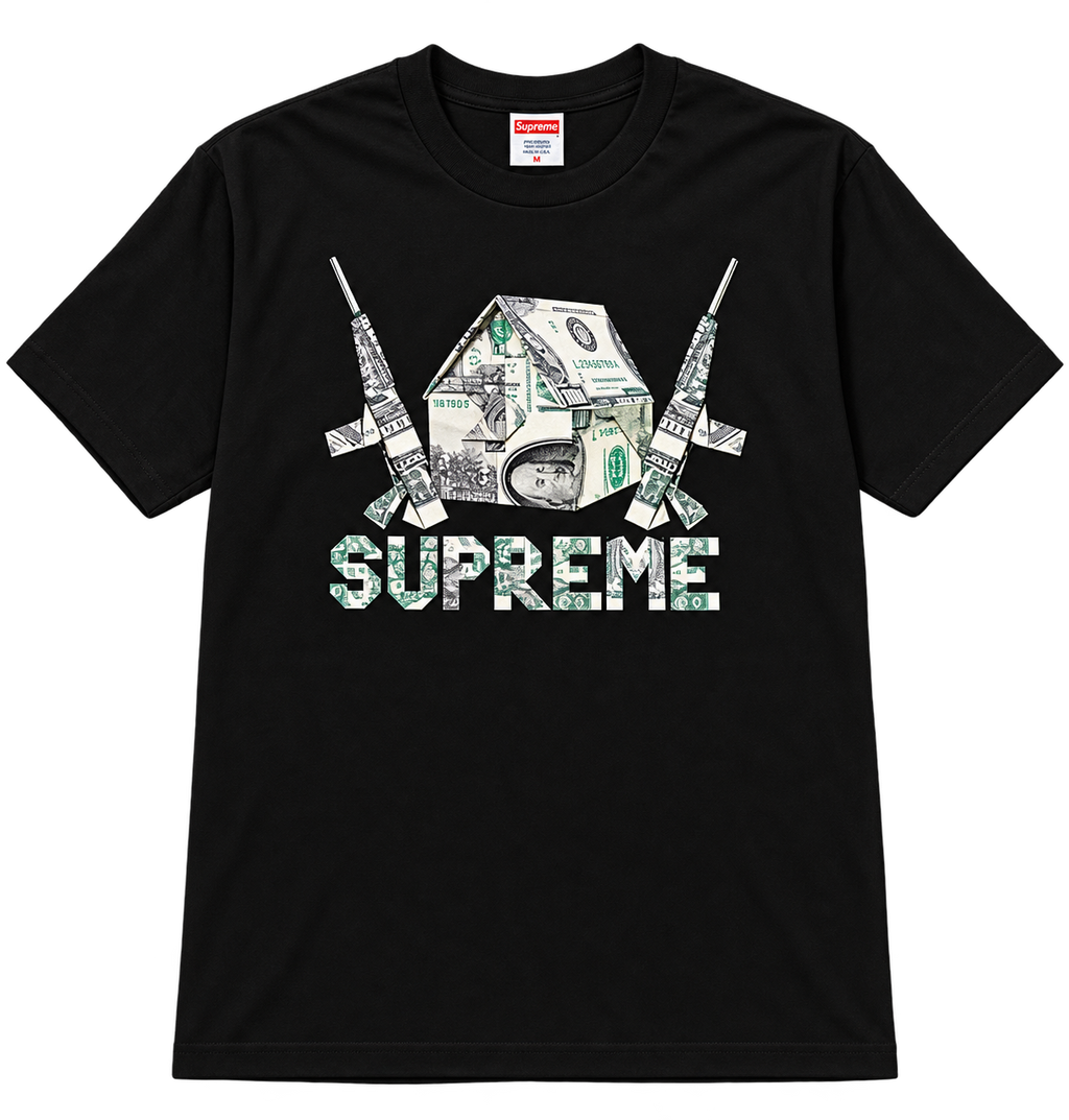 Supreme Origami Tee – Black – SS26 - XL - Sealed