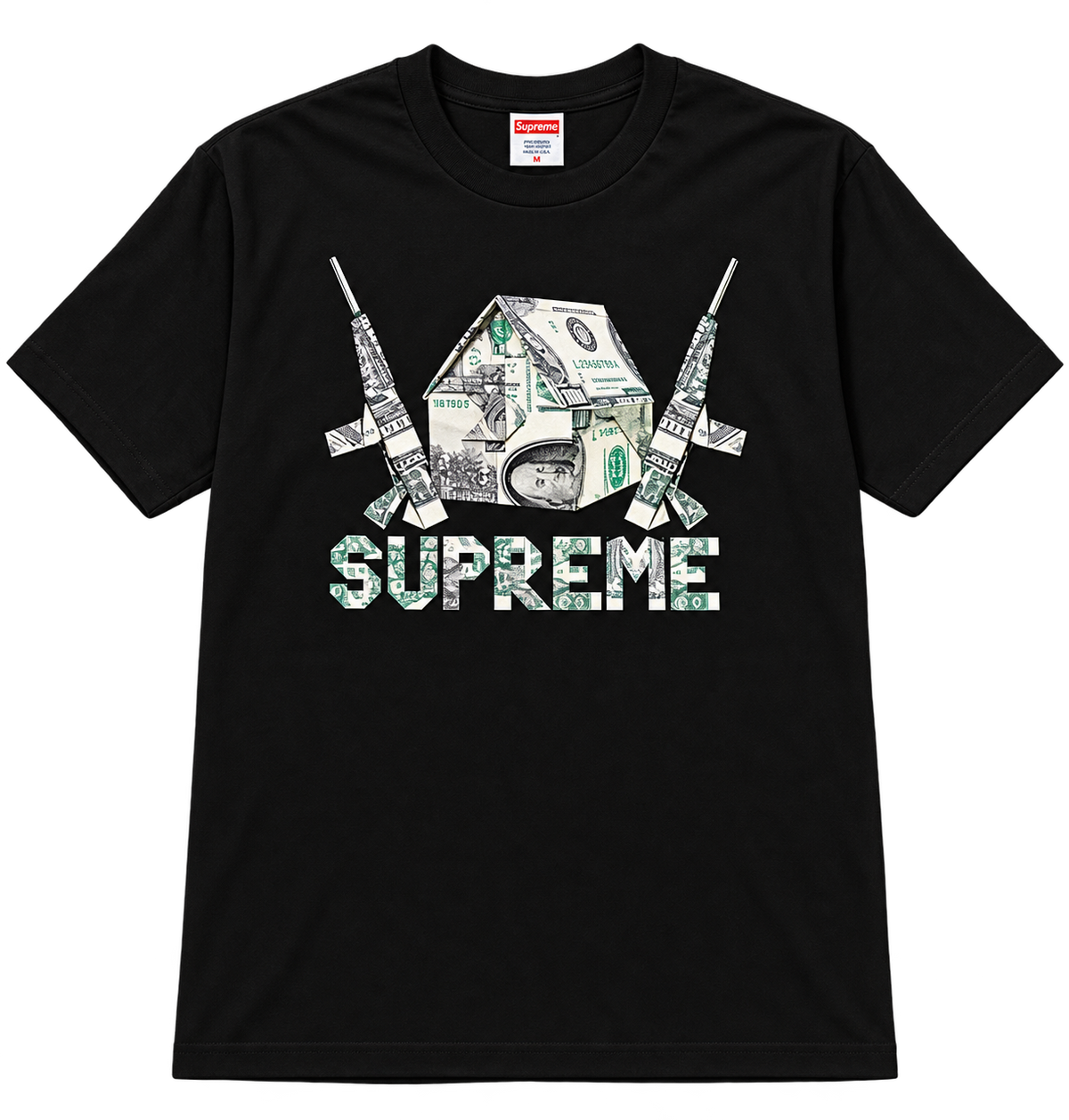 Supreme Origami Tee – Black – SS26 - XL - Sealed