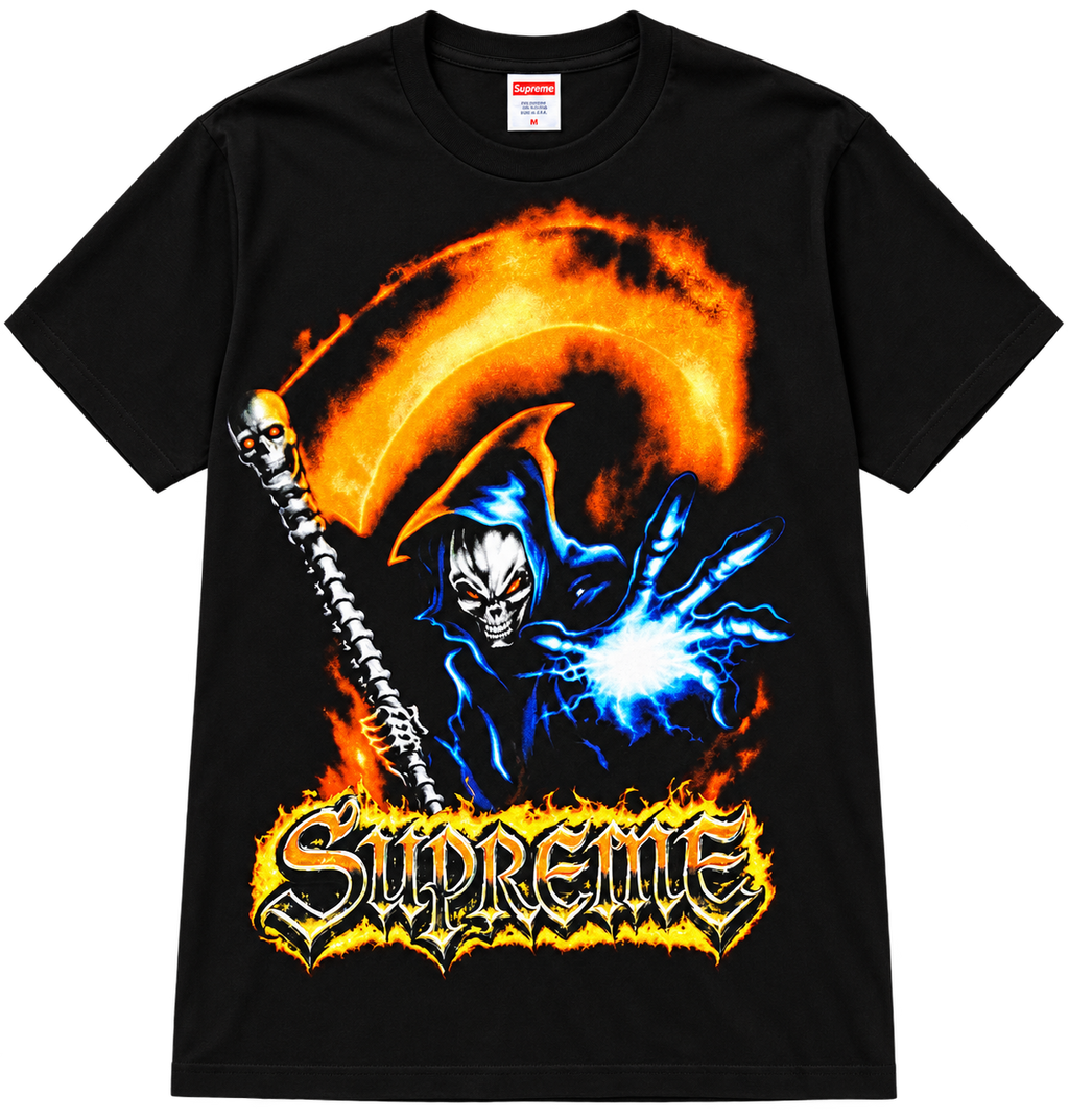 Supreme Grim Reaper Tee – Black – SS26 - SEALED - SIZE XL