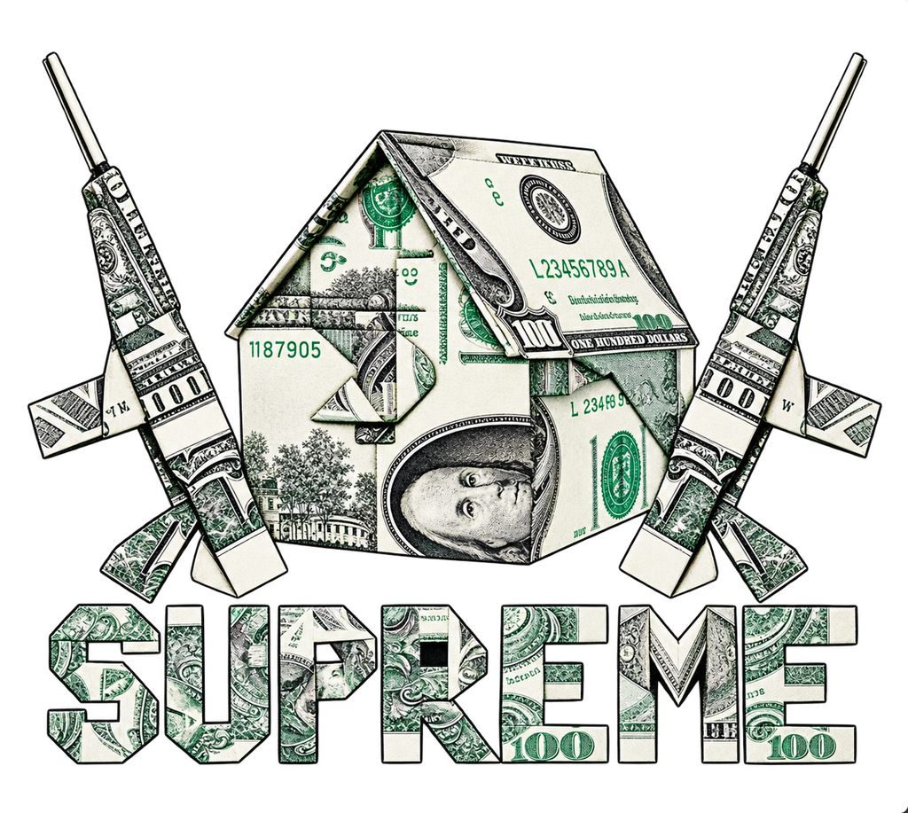 Supreme Origami Tee – Black – SS26 - XL - Sealed