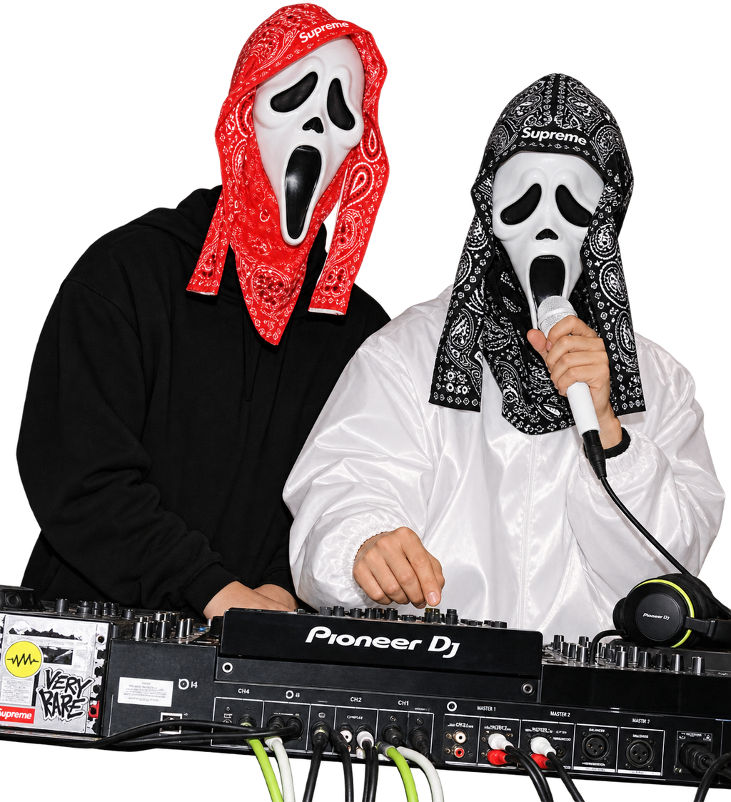 Supreme Ghostface Mask – Black
