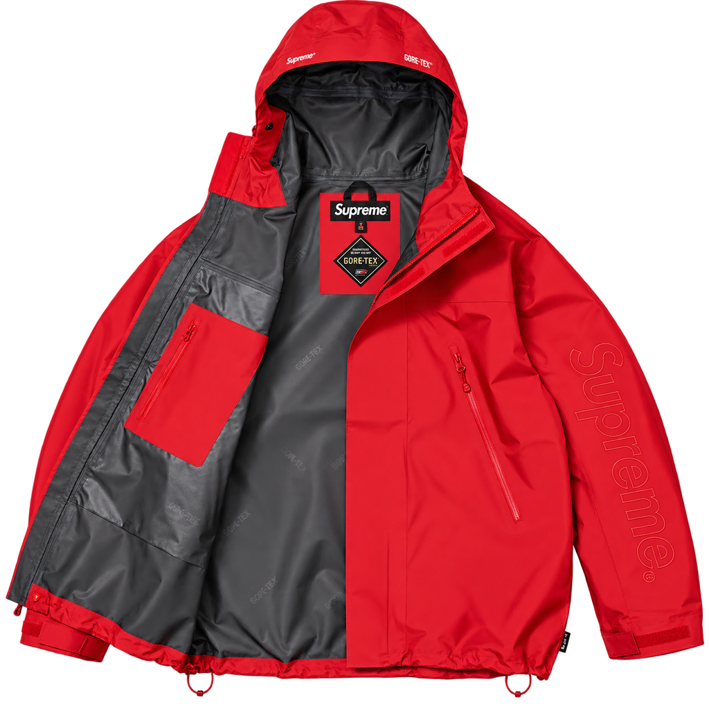 Supreme GORE-TEX Ghostface® Shell Jacket SS26 – Red – XL